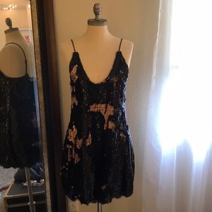 NWT Free People Seeing Double Slip Dress